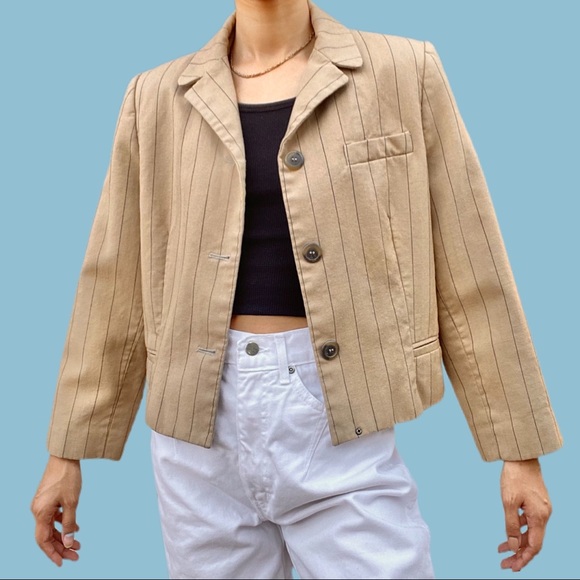 🚫SOLD🚫 The Brown Boxy Blazer 📦 - Picture 1 of 4